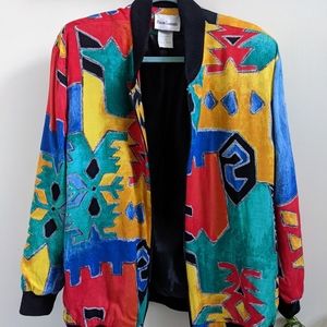 80s or 90s Pierre Lamonte jacket, size 12